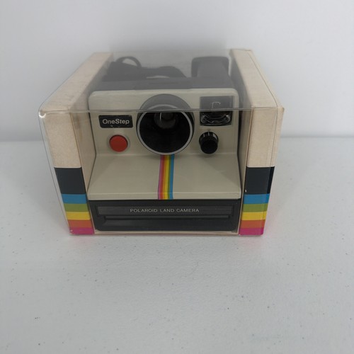 Vintage polaroid land camera - land,