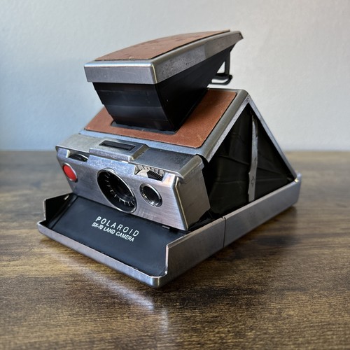 Polaroid brown untested - sx-70,